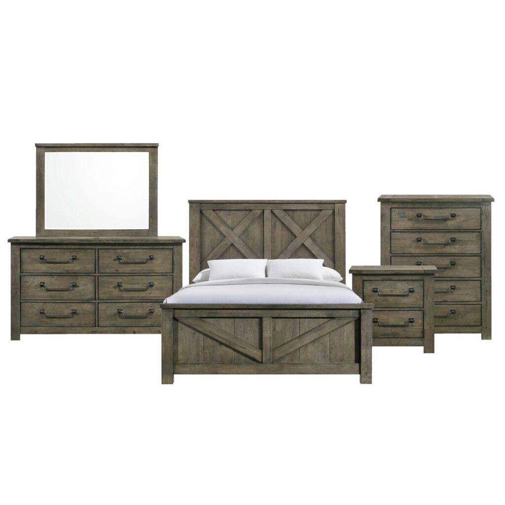 Ele maverickqueenpanel5pcbedroomsetingrey-bundle