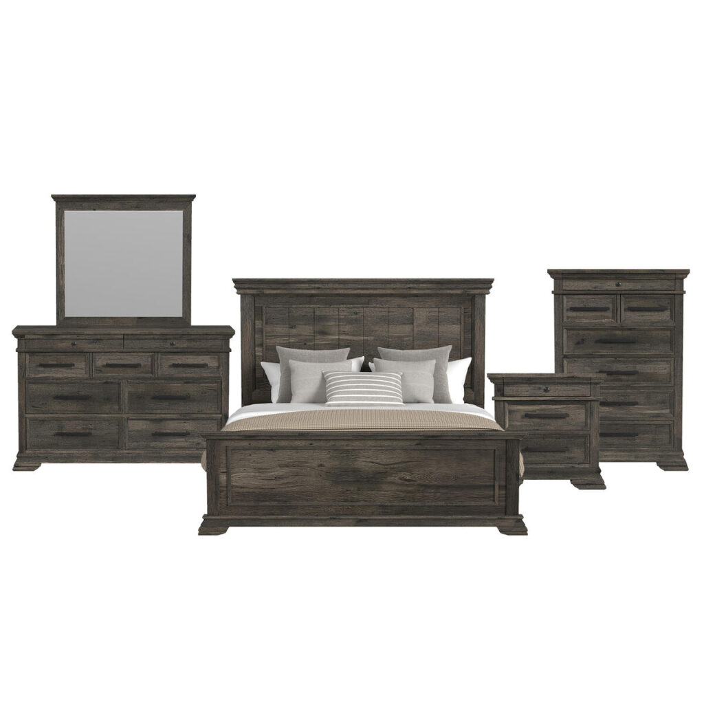 Ele parkridgekingpanel5pcbedroomsetincharcoal-bundle